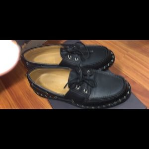 Black Valentino Studded Shoes